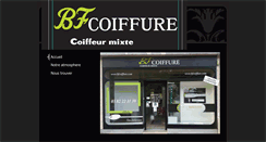 Desktop Screenshot of bfcoiffure.com