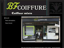 Tablet Screenshot of bfcoiffure.com
